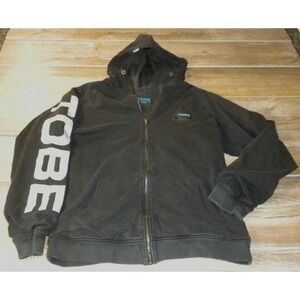 Tobe Hoodie Sweatshirt Mens XL Black Zip Up Snowmobile Outdoor Utility Slednecks